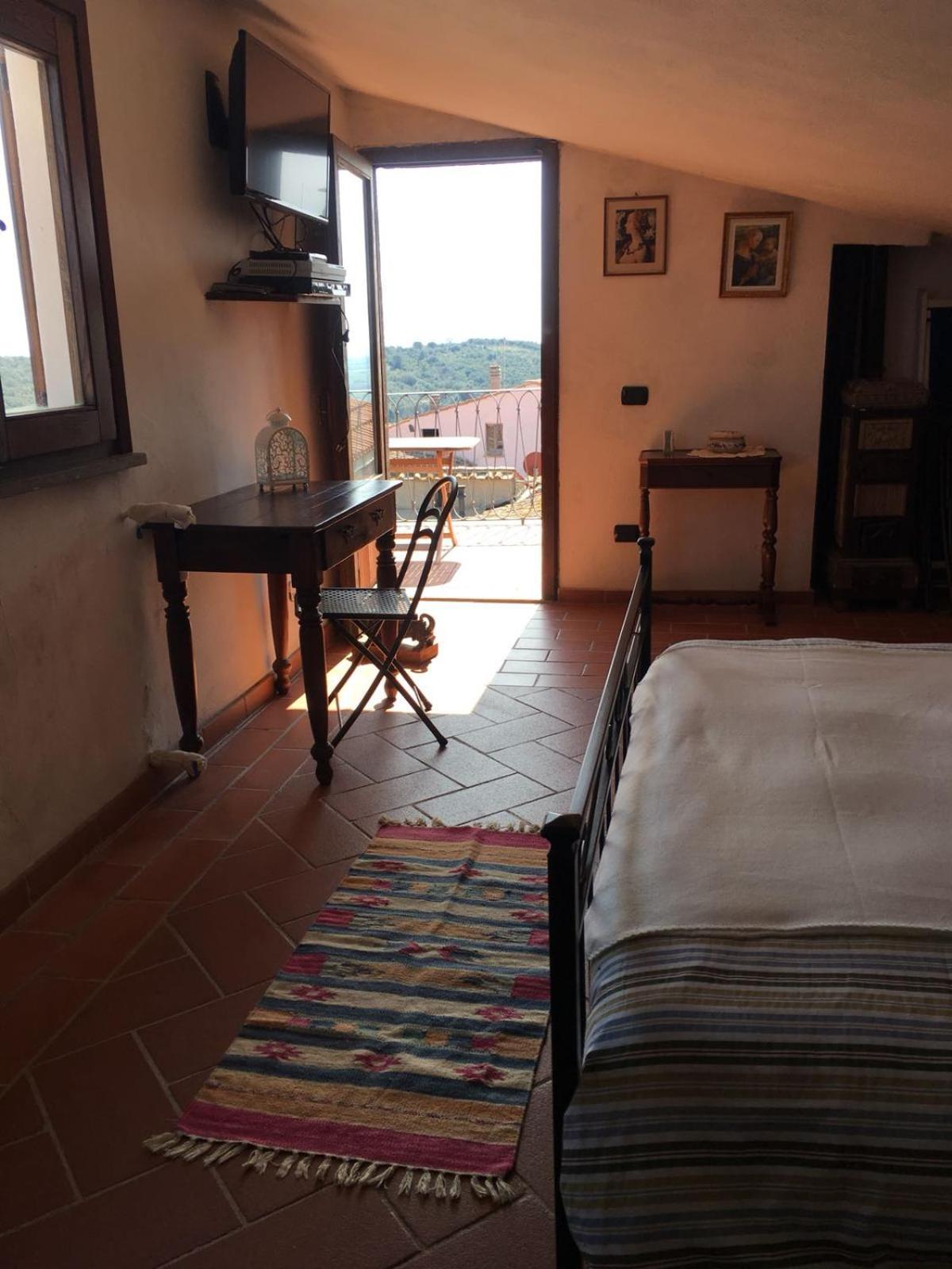 La Divina Dimora Il Castello Degli Spiriti Magni Apartment Montepescali Luaran gambar